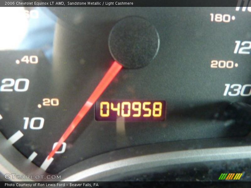 Sandstone Metallic / Light Cashmere 2006 Chevrolet Equinox LT AWD