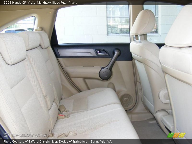 Nighthawk Black Pearl / Ivory 2008 Honda CR-V LX