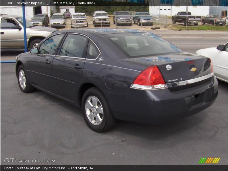 Slate Metallic / Ebony Black 2008 Chevrolet Impala LT
