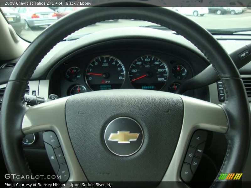 Black / Ebony 2008 Chevrolet Tahoe Z71 4x4