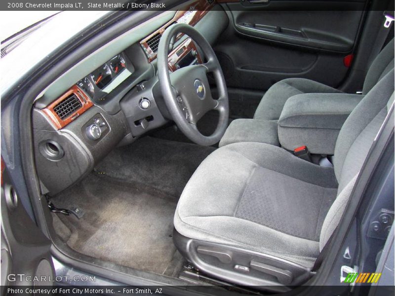 Slate Metallic / Ebony Black 2008 Chevrolet Impala LT