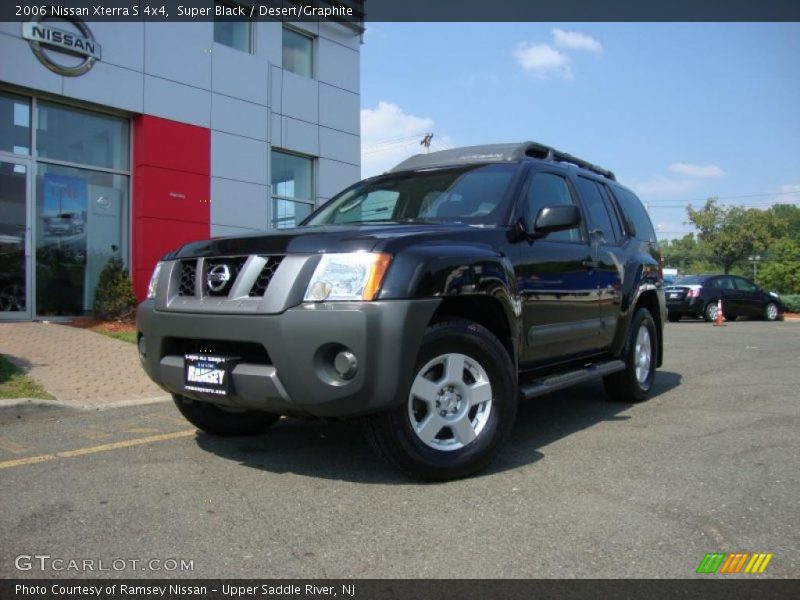 Super Black / Desert/Graphite 2006 Nissan Xterra S 4x4