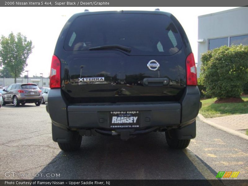 Super Black / Desert/Graphite 2006 Nissan Xterra S 4x4