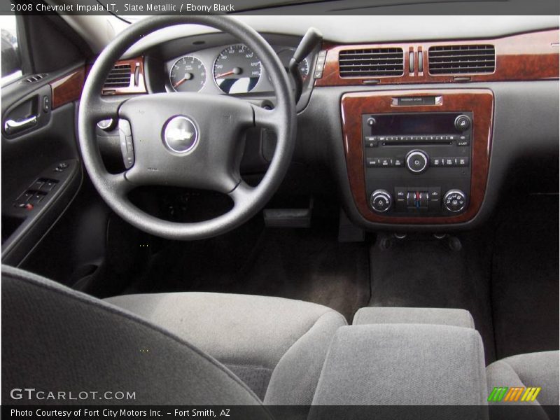 Slate Metallic / Ebony Black 2008 Chevrolet Impala LT