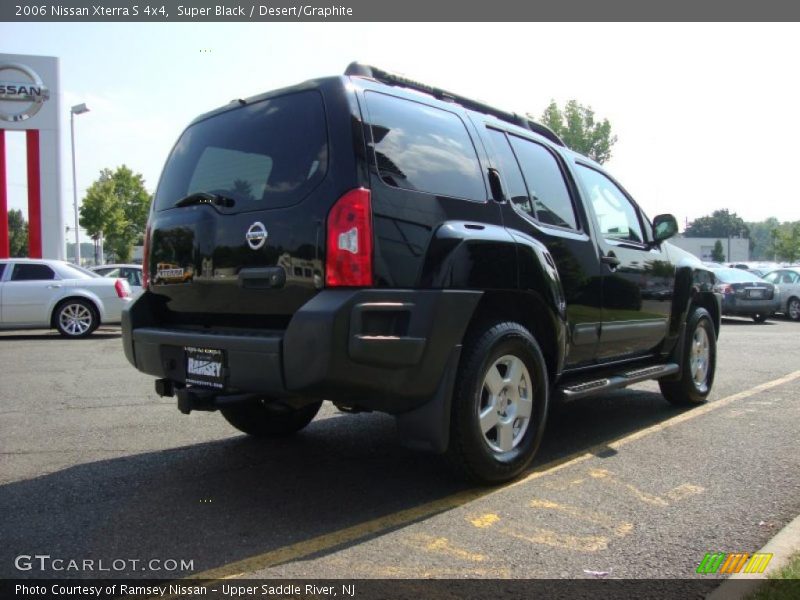 Super Black / Desert/Graphite 2006 Nissan Xterra S 4x4