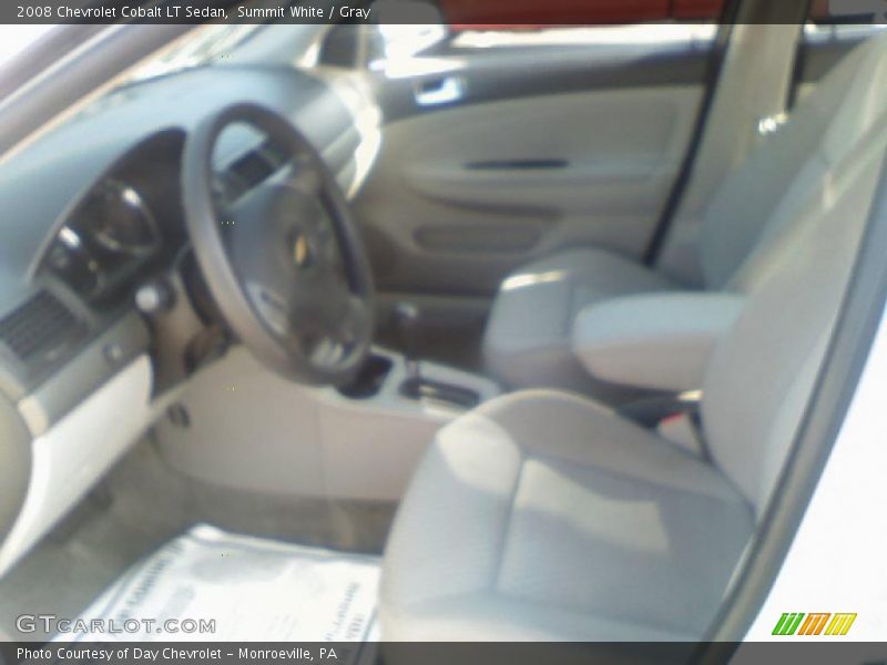 Summit White / Gray 2008 Chevrolet Cobalt LT Sedan