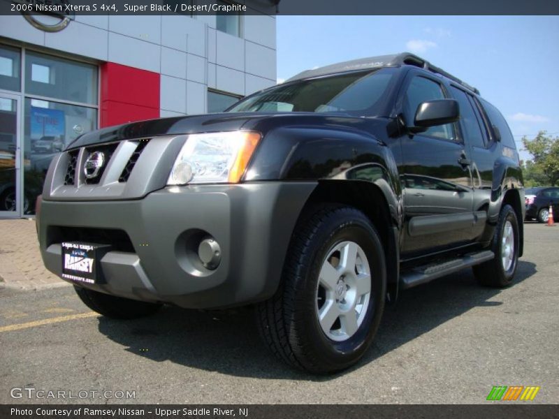 Super Black / Desert/Graphite 2006 Nissan Xterra S 4x4