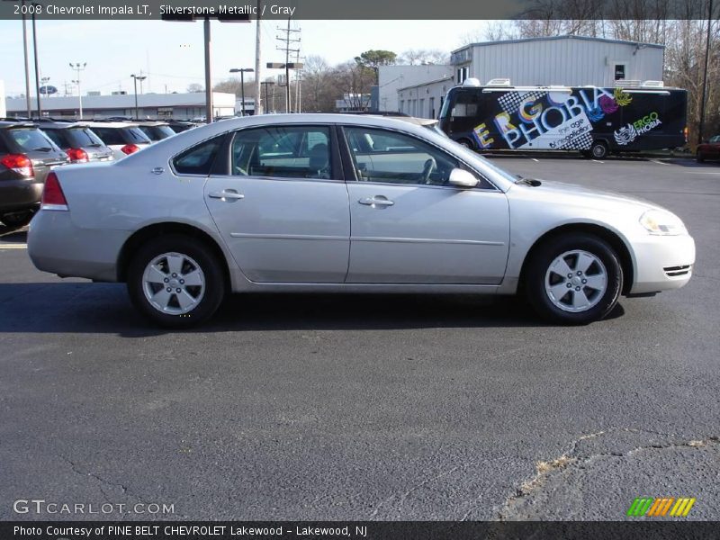 Silverstone Metallic / Gray 2008 Chevrolet Impala LT