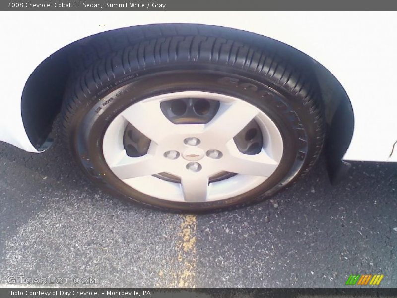Summit White / Gray 2008 Chevrolet Cobalt LT Sedan