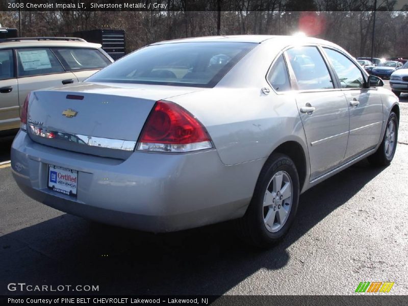 Silverstone Metallic / Gray 2008 Chevrolet Impala LT