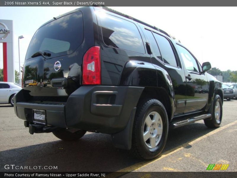 Super Black / Desert/Graphite 2006 Nissan Xterra S 4x4