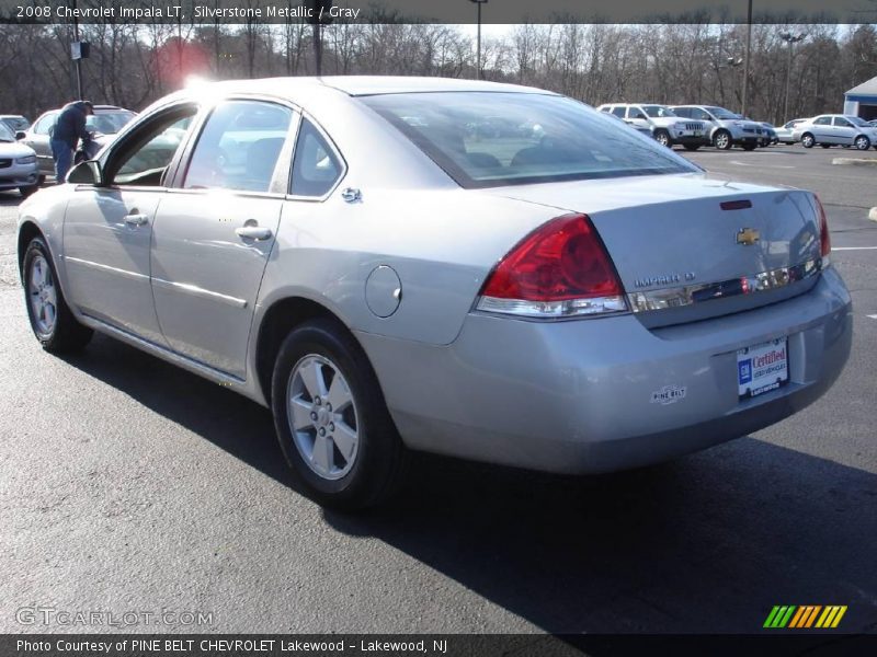 Silverstone Metallic / Gray 2008 Chevrolet Impala LT