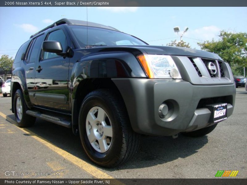 Super Black / Desert/Graphite 2006 Nissan Xterra S 4x4