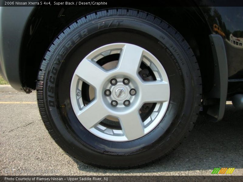 Super Black / Desert/Graphite 2006 Nissan Xterra S 4x4