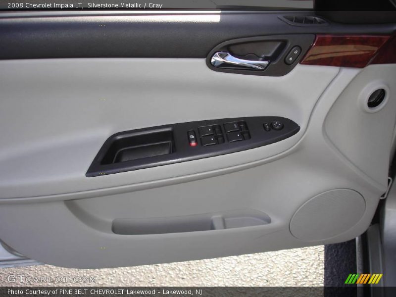 Silverstone Metallic / Gray 2008 Chevrolet Impala LT