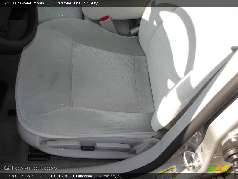 Silverstone Metallic / Gray 2008 Chevrolet Impala LT