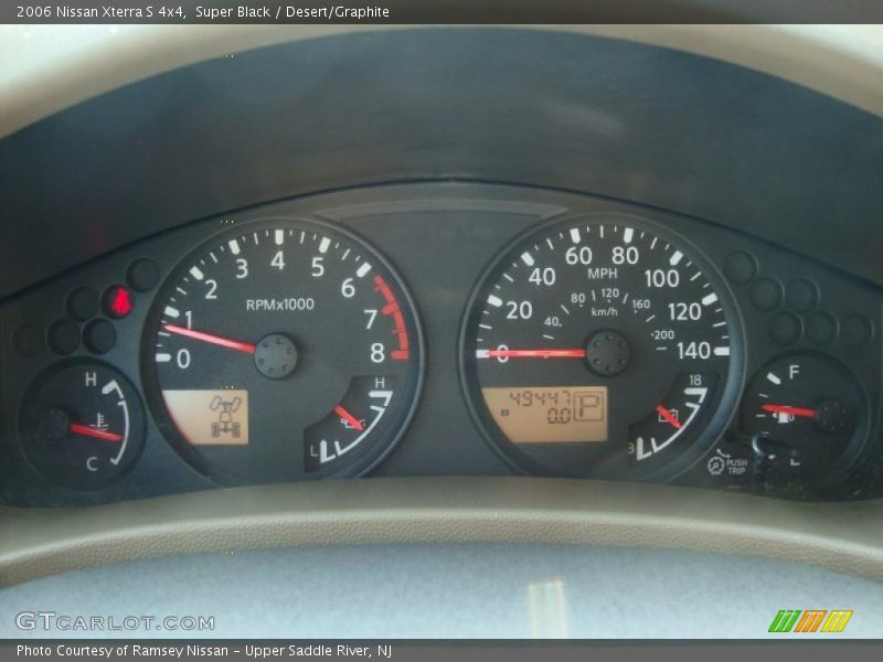 Super Black / Desert/Graphite 2006 Nissan Xterra S 4x4