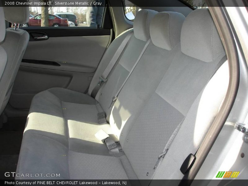 Silverstone Metallic / Gray 2008 Chevrolet Impala LT