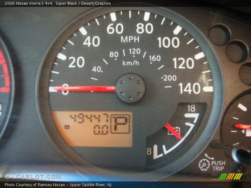 Super Black / Desert/Graphite 2006 Nissan Xterra S 4x4