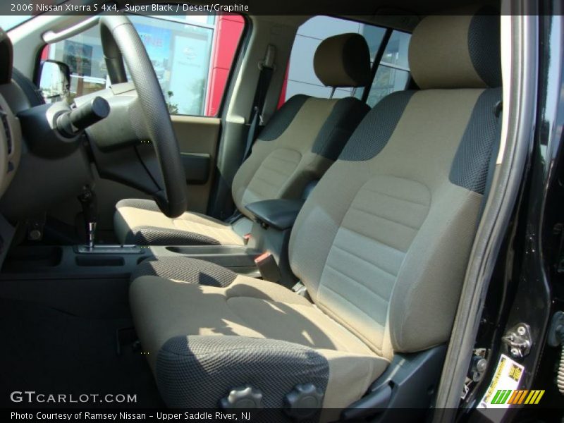 Super Black / Desert/Graphite 2006 Nissan Xterra S 4x4