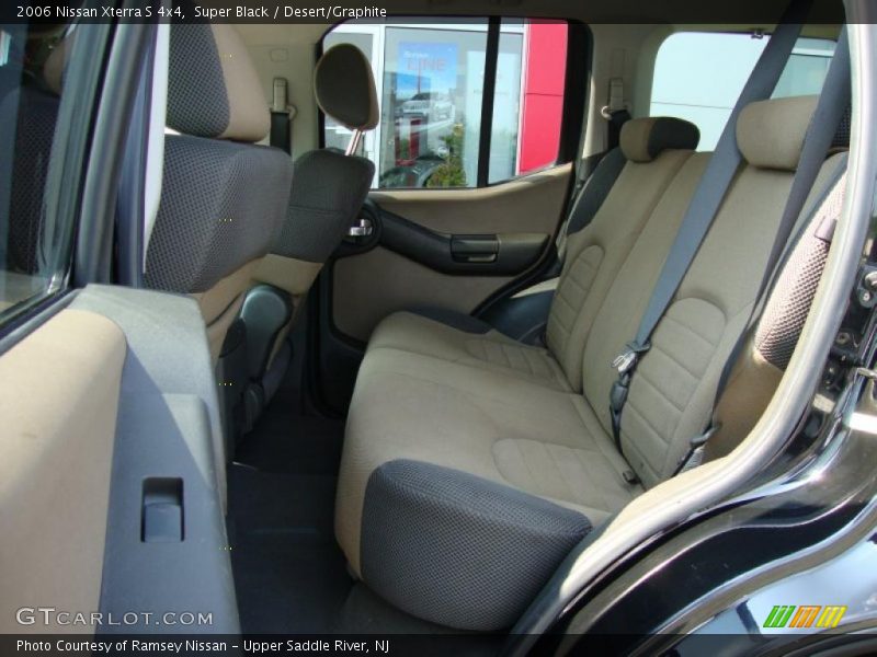 Super Black / Desert/Graphite 2006 Nissan Xterra S 4x4