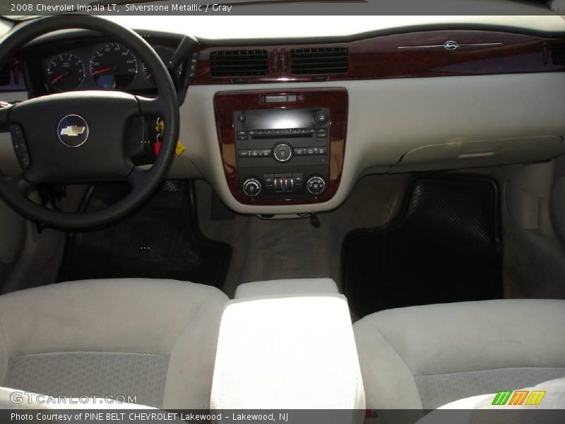 Silverstone Metallic / Gray 2008 Chevrolet Impala LT