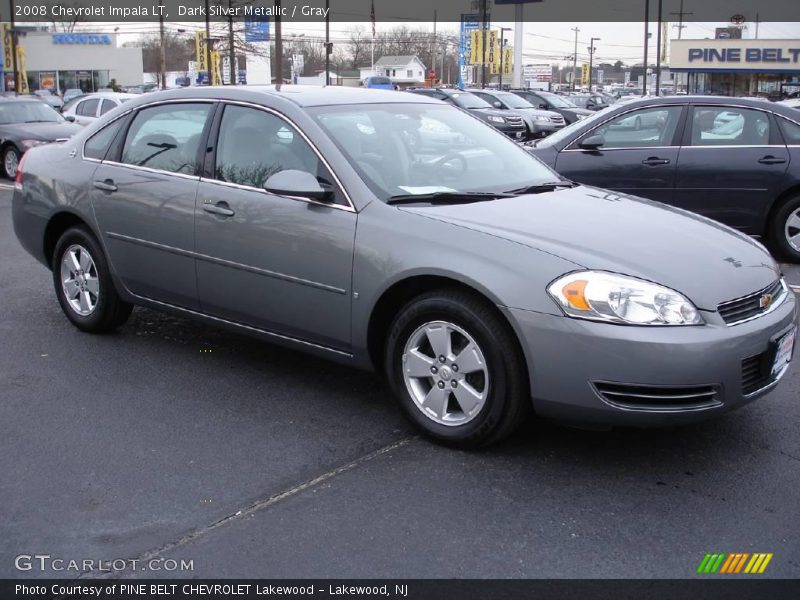 Dark Silver Metallic / Gray 2008 Chevrolet Impala LT