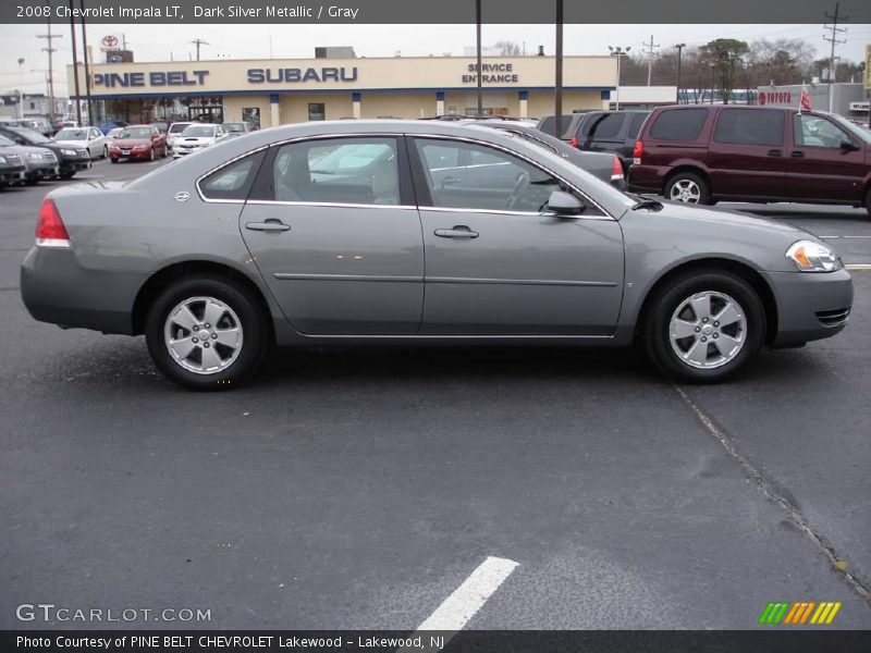 Dark Silver Metallic / Gray 2008 Chevrolet Impala LT