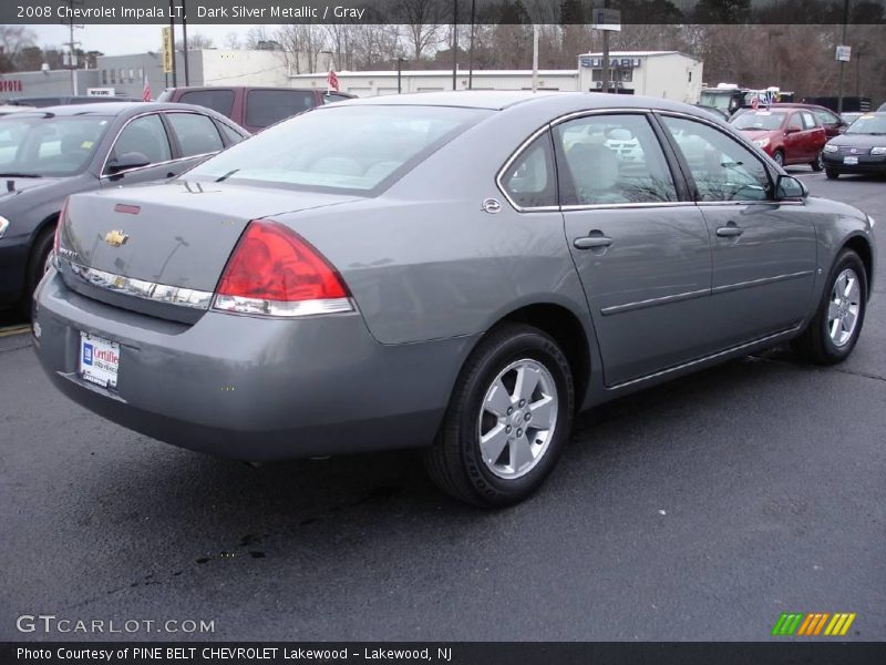 Dark Silver Metallic / Gray 2008 Chevrolet Impala LT