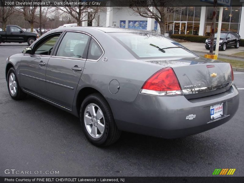 Dark Silver Metallic / Gray 2008 Chevrolet Impala LT
