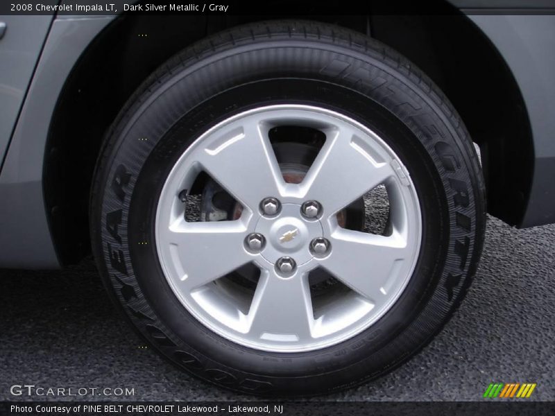 Dark Silver Metallic / Gray 2008 Chevrolet Impala LT
