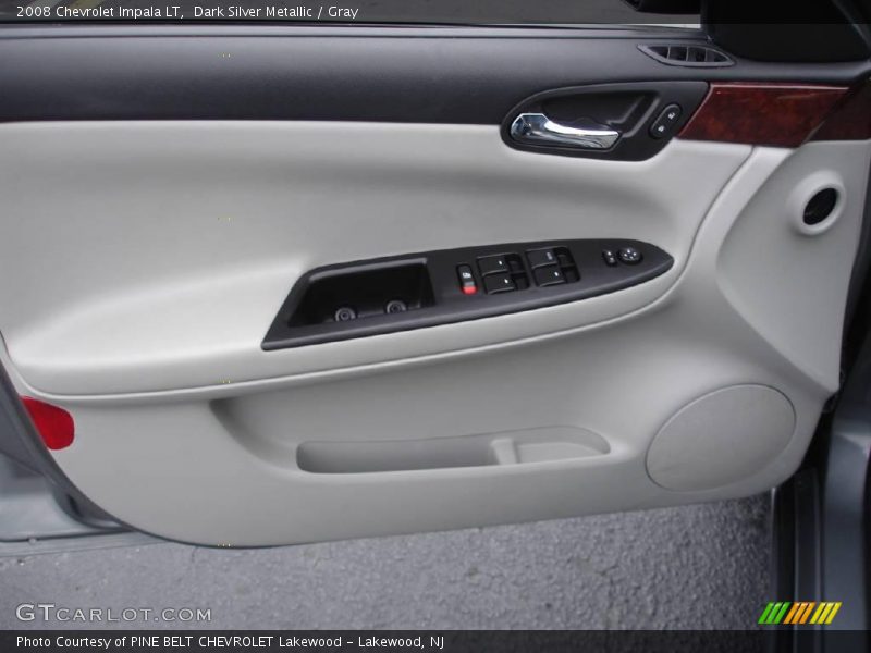 Dark Silver Metallic / Gray 2008 Chevrolet Impala LT