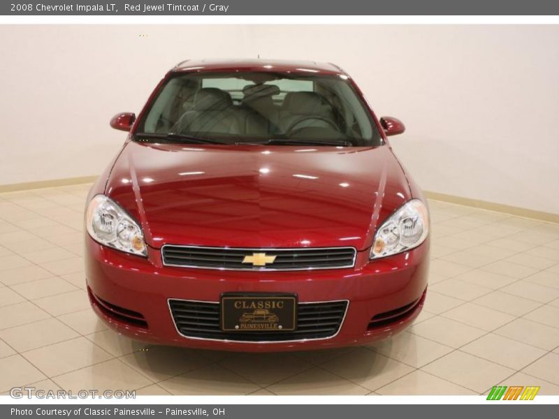 Red Jewel Tintcoat / Gray 2008 Chevrolet Impala LT