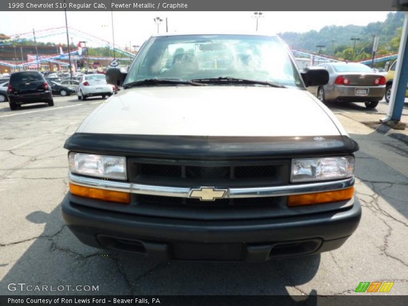 Pewter Metallic / Graphite 1998 Chevrolet S10 Regular Cab