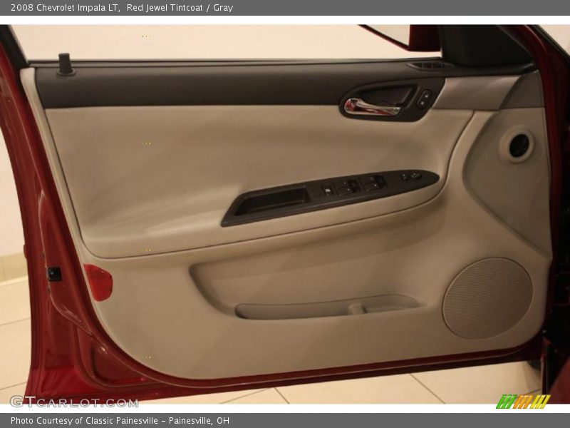Red Jewel Tintcoat / Gray 2008 Chevrolet Impala LT
