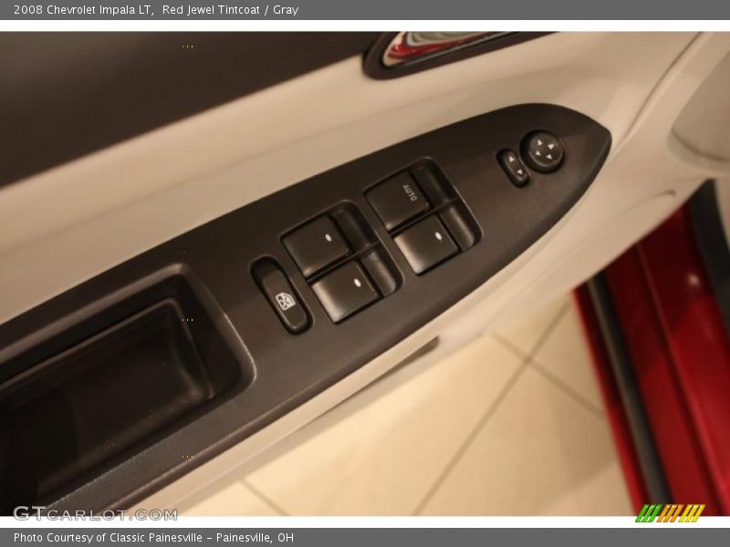 Red Jewel Tintcoat / Gray 2008 Chevrolet Impala LT