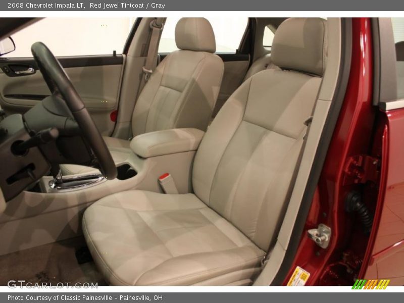 Red Jewel Tintcoat / Gray 2008 Chevrolet Impala LT