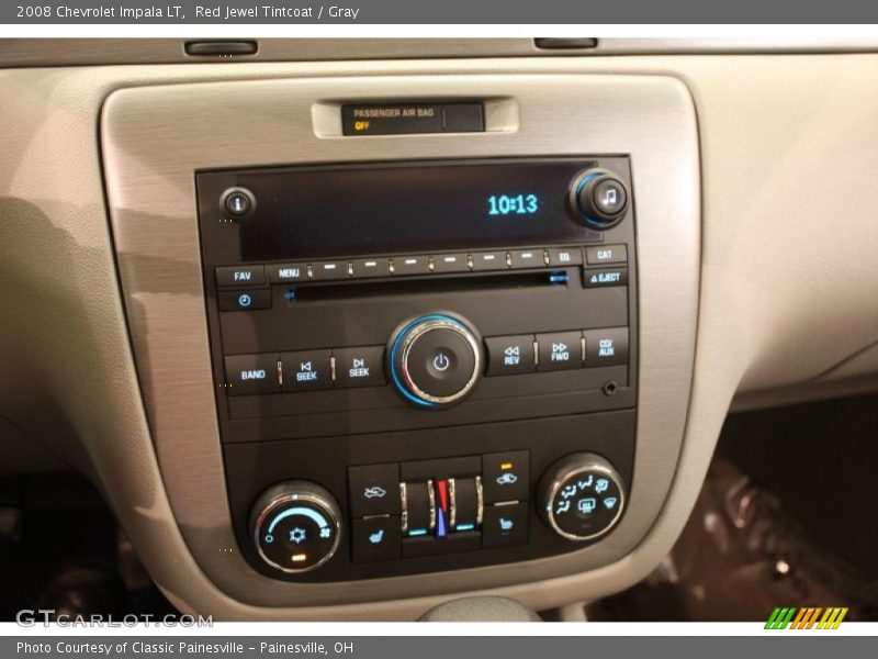 Red Jewel Tintcoat / Gray 2008 Chevrolet Impala LT