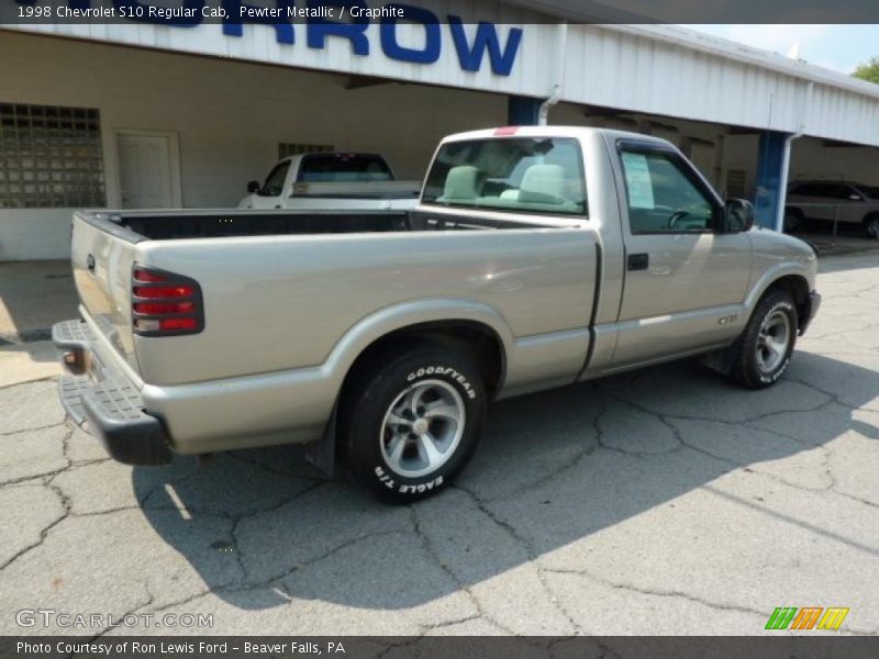 Pewter Metallic / Graphite 1998 Chevrolet S10 Regular Cab