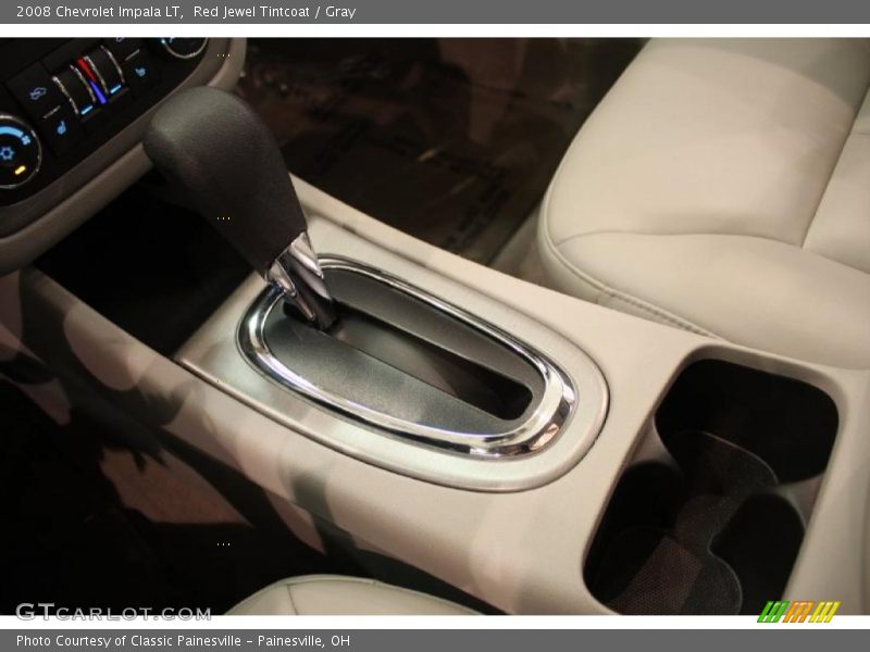 Red Jewel Tintcoat / Gray 2008 Chevrolet Impala LT