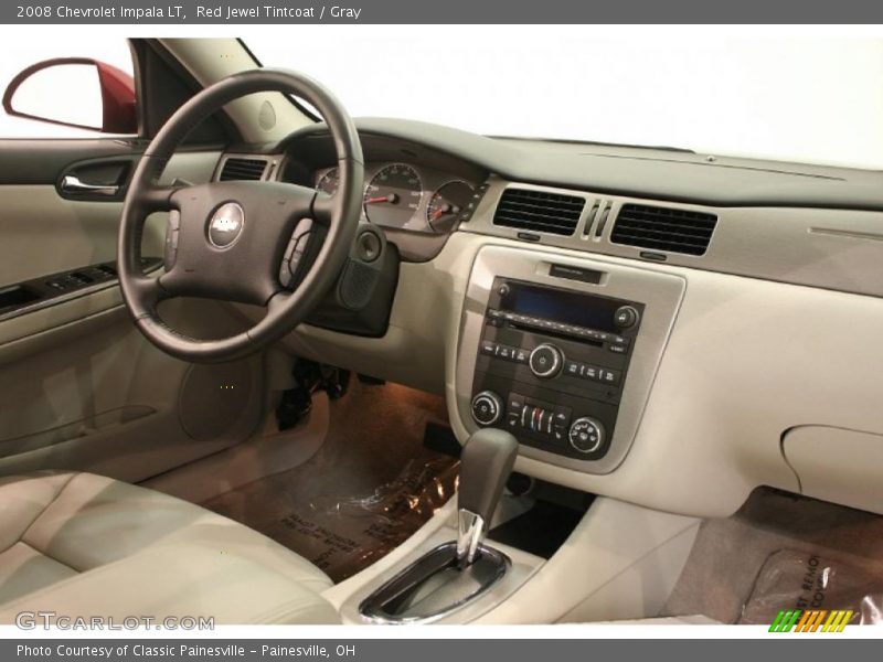 Red Jewel Tintcoat / Gray 2008 Chevrolet Impala LT