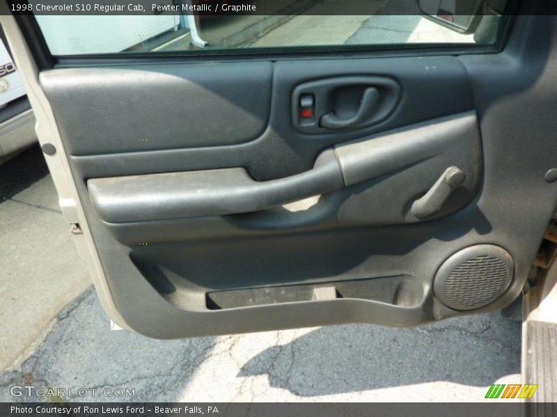 Pewter Metallic / Graphite 1998 Chevrolet S10 Regular Cab