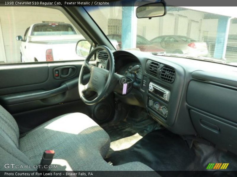Pewter Metallic / Graphite 1998 Chevrolet S10 Regular Cab