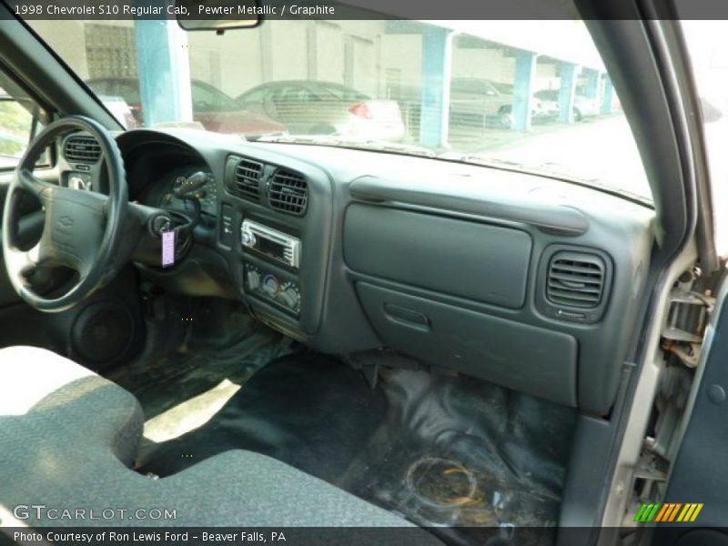 Pewter Metallic / Graphite 1998 Chevrolet S10 Regular Cab