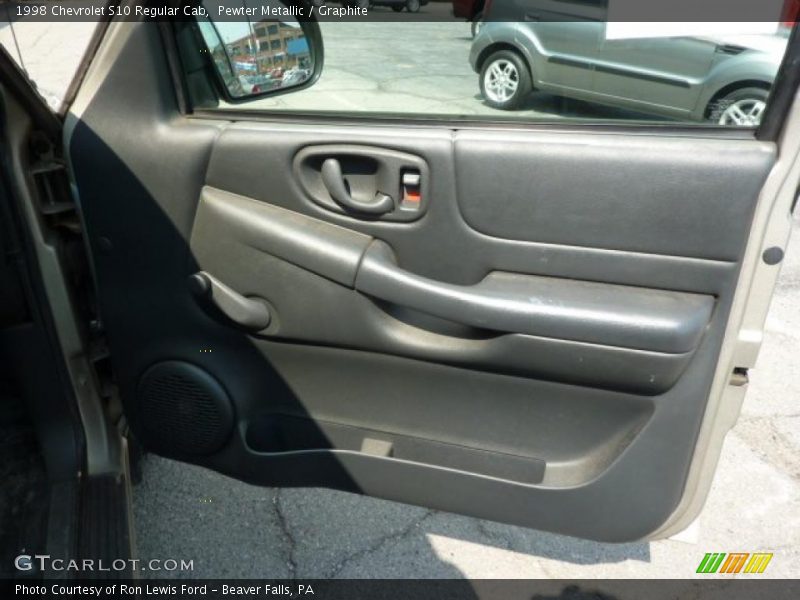 Pewter Metallic / Graphite 1998 Chevrolet S10 Regular Cab