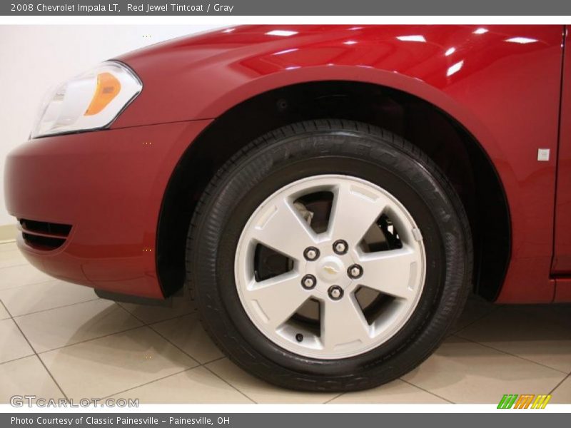 Red Jewel Tintcoat / Gray 2008 Chevrolet Impala LT