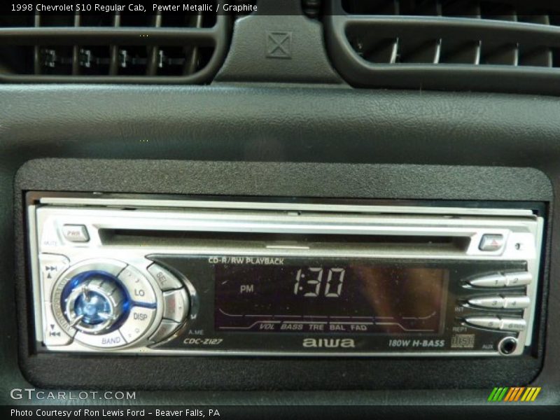 Pewter Metallic / Graphite 1998 Chevrolet S10 Regular Cab