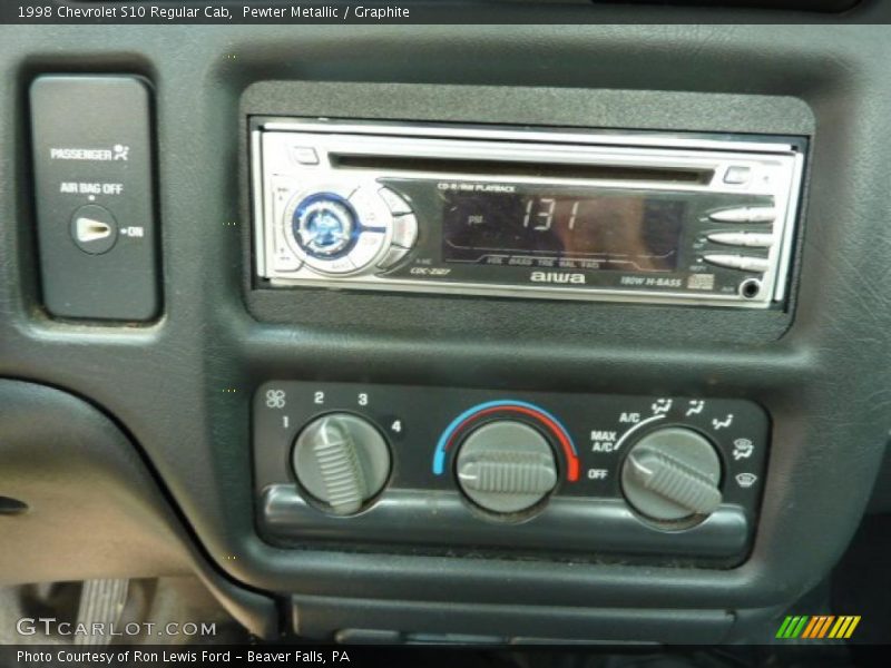 Pewter Metallic / Graphite 1998 Chevrolet S10 Regular Cab