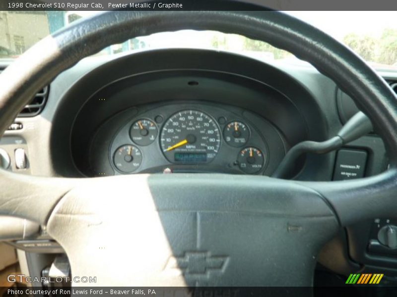 Pewter Metallic / Graphite 1998 Chevrolet S10 Regular Cab