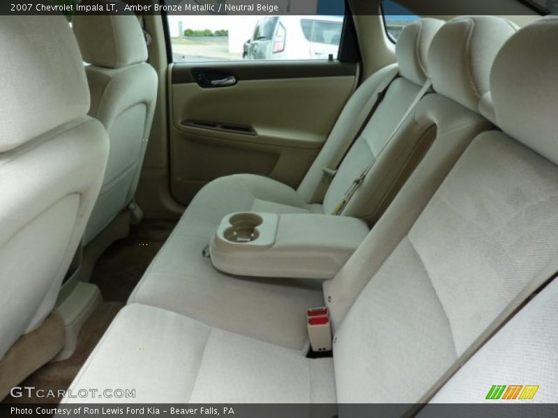 Amber Bronze Metallic / Neutral Beige 2007 Chevrolet Impala LT